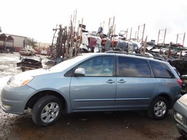 2004 TOYOTA SIENNA XLE SAGE 3.3L AT Z17957